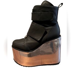 Gothic Platform Disco Boots CLUBEXX